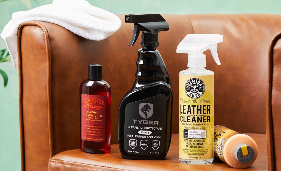 Commercial leather cleaner