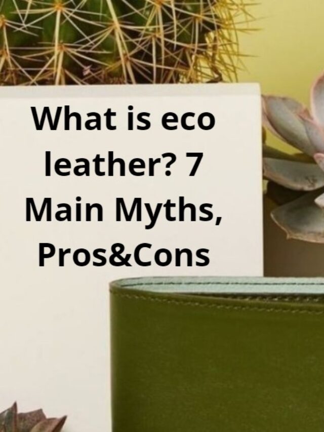 What is Eco Leather? Eco Leather vs Faux Leather