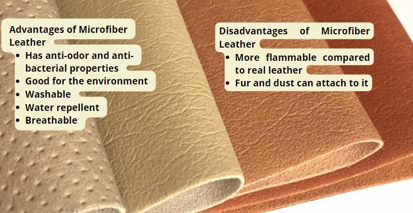 Microfiber leather advantages and disadvantages