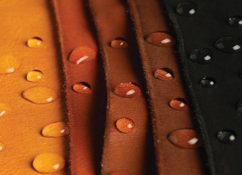 Burnished Water Resistant Leather
